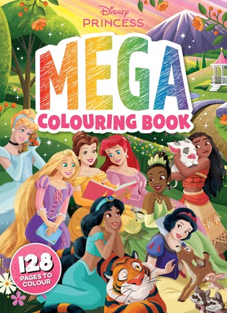 Disney Princess: Mega Colouring Book