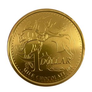 Milk Chocolate Medallion, Large 50g - Anko product image