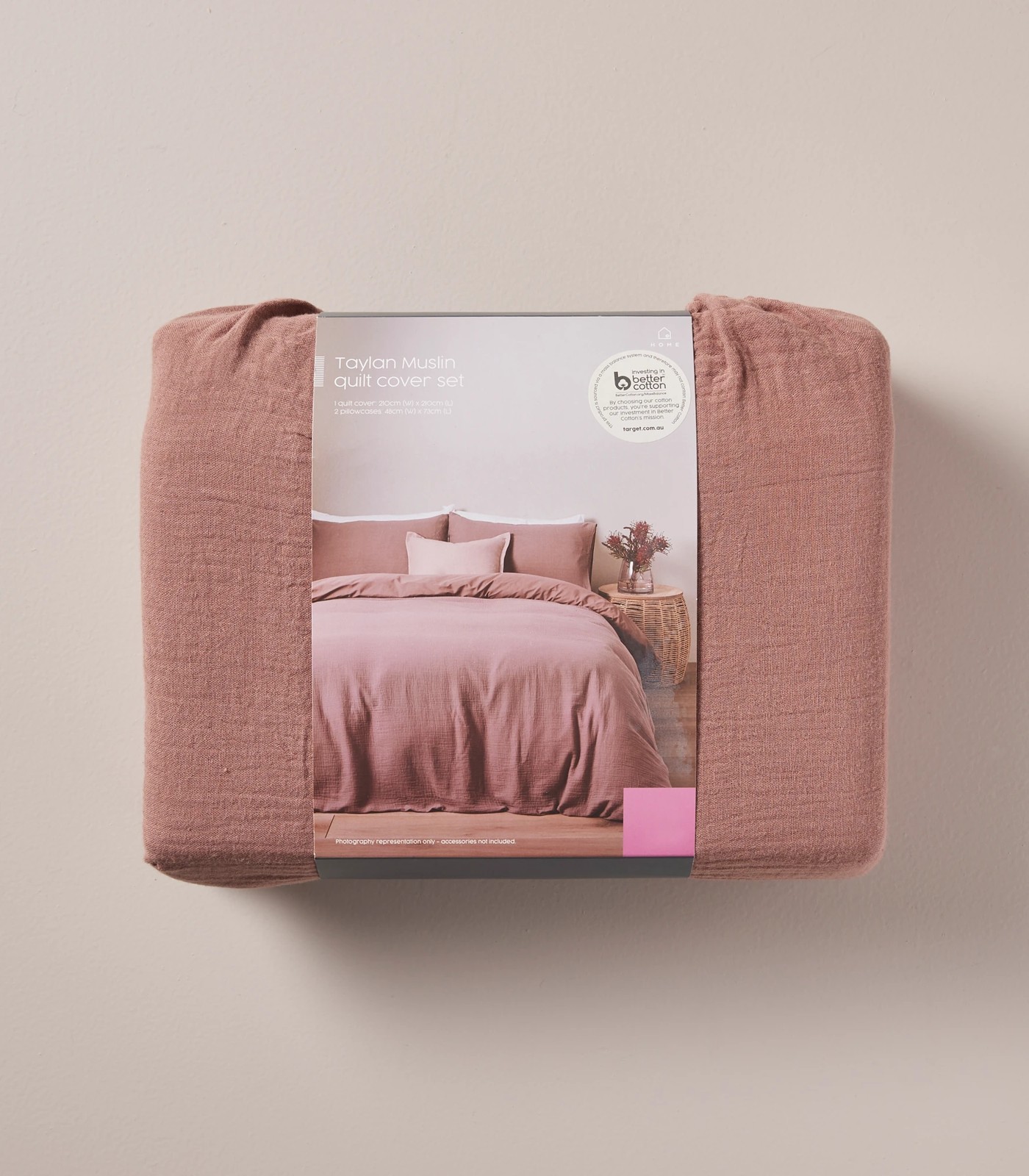 Target muslin quilt top