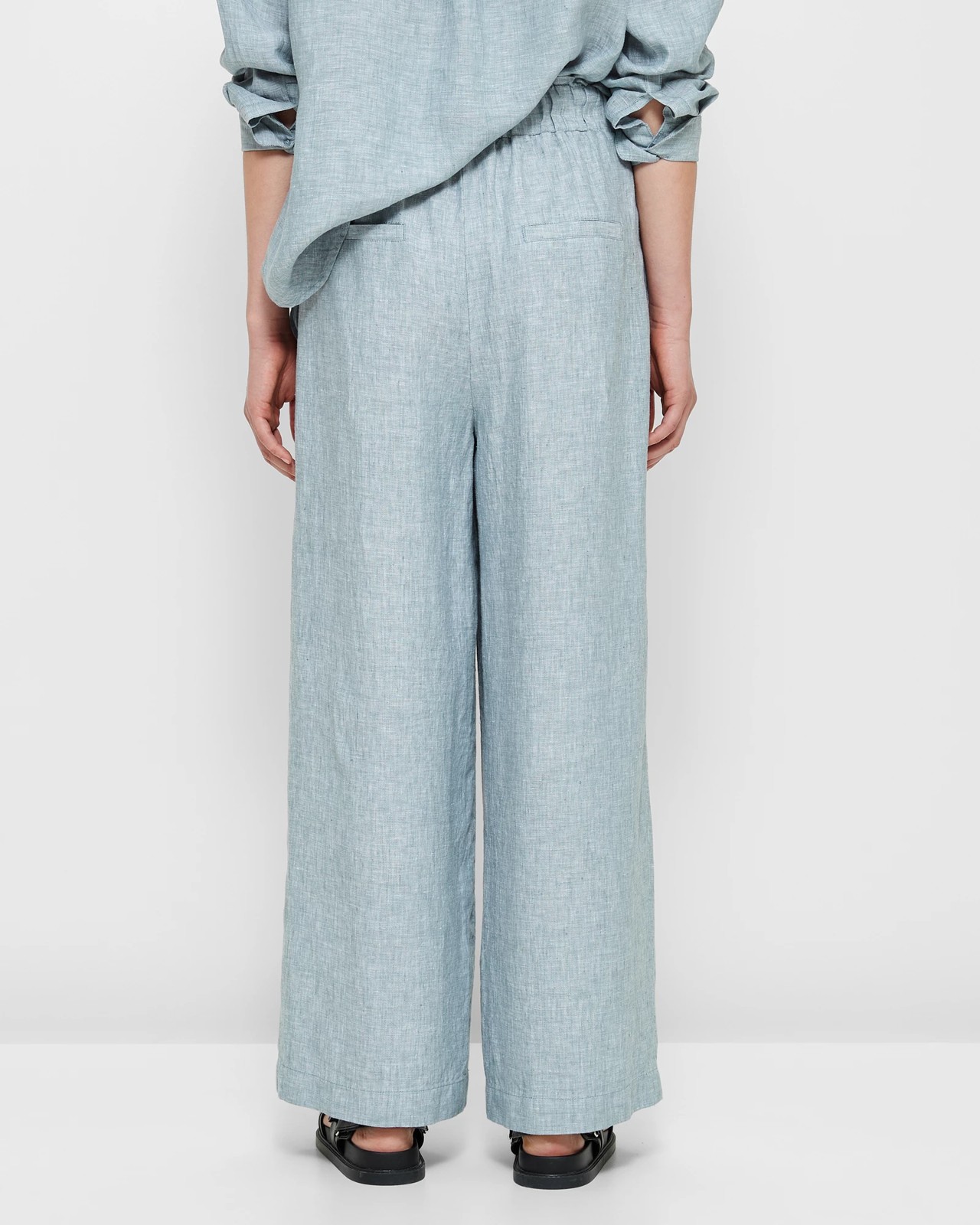 European Linen Wide Leg Pants | Target Australia