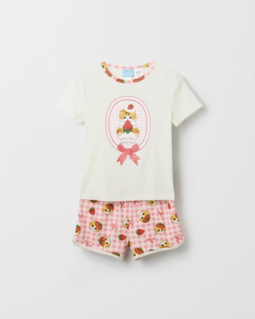 Licensed Mofusand Australian Cotton Older Girls Pyjama Set