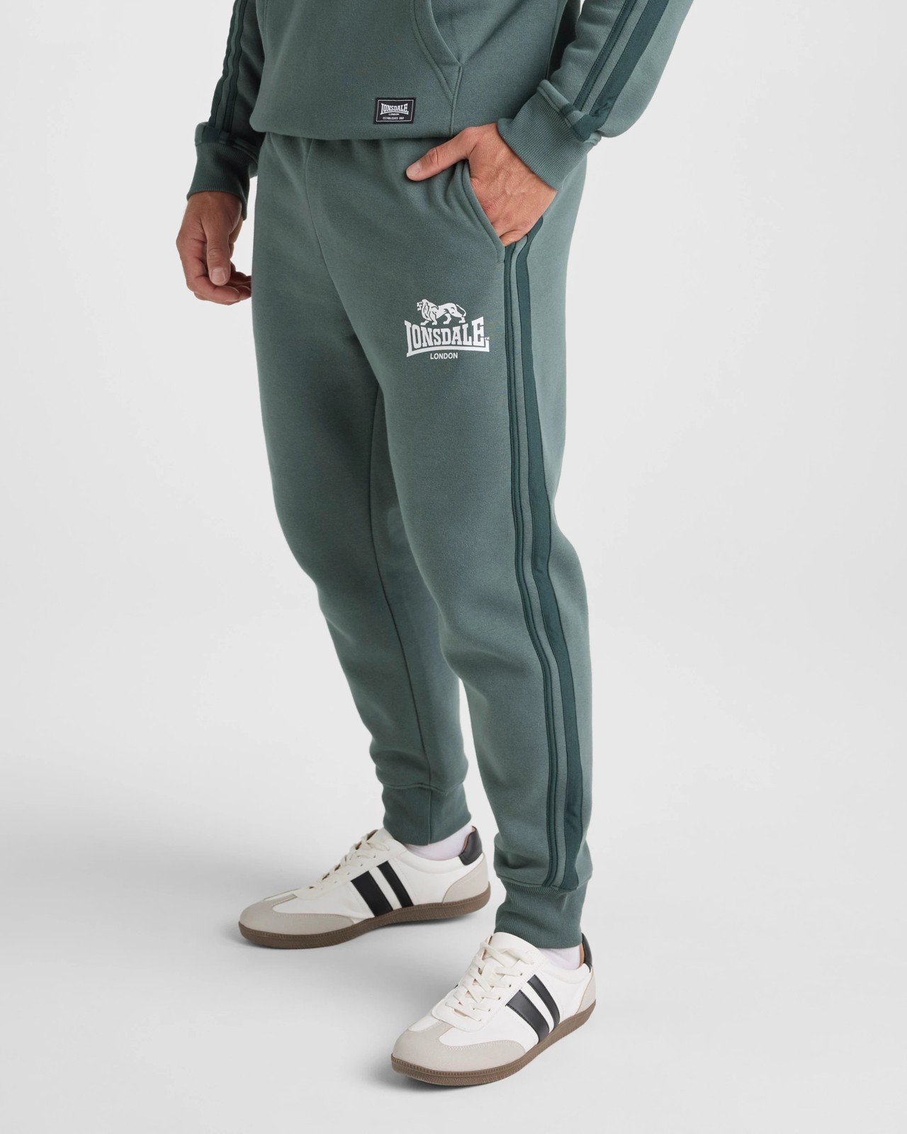 Lonsdale London Trackpants - Kelp Green 4 of 5