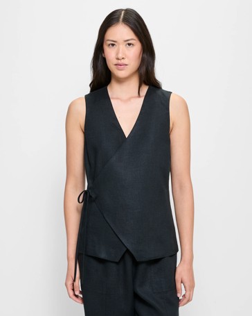 European Linen Waistcoat