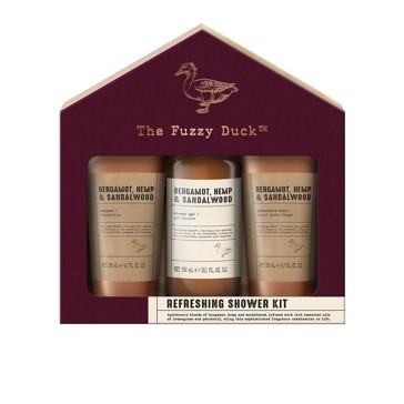 Baylis and Harding The Fuzzy Duck Refreshing Shower Kit - Bergamot, Hemp and Sandalwood
