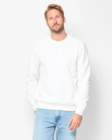 Textured Fleece Long Sleeve T-Shirt