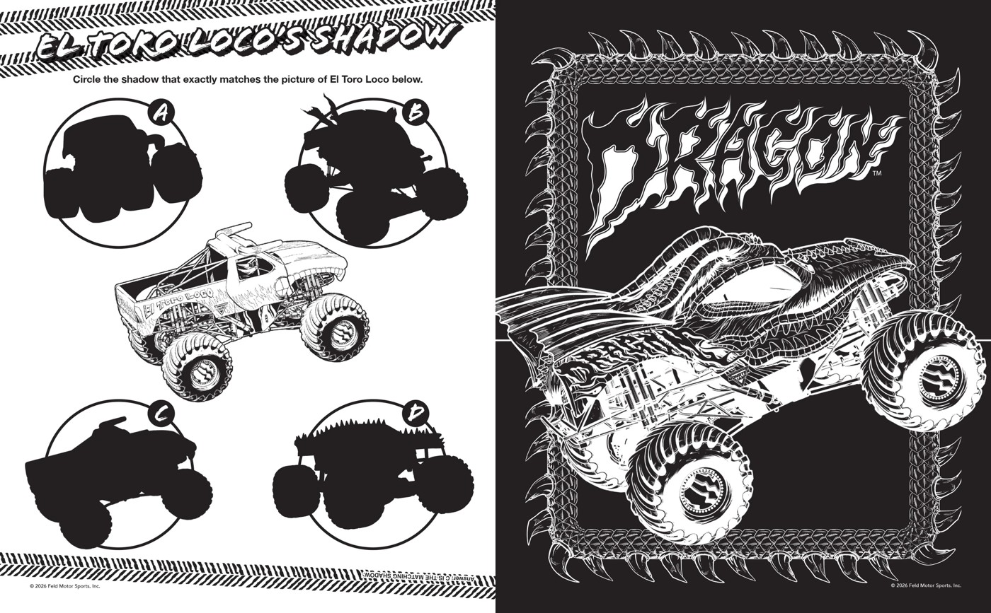 Monster Jam: Scratch and Reveal - Book 5 of 5