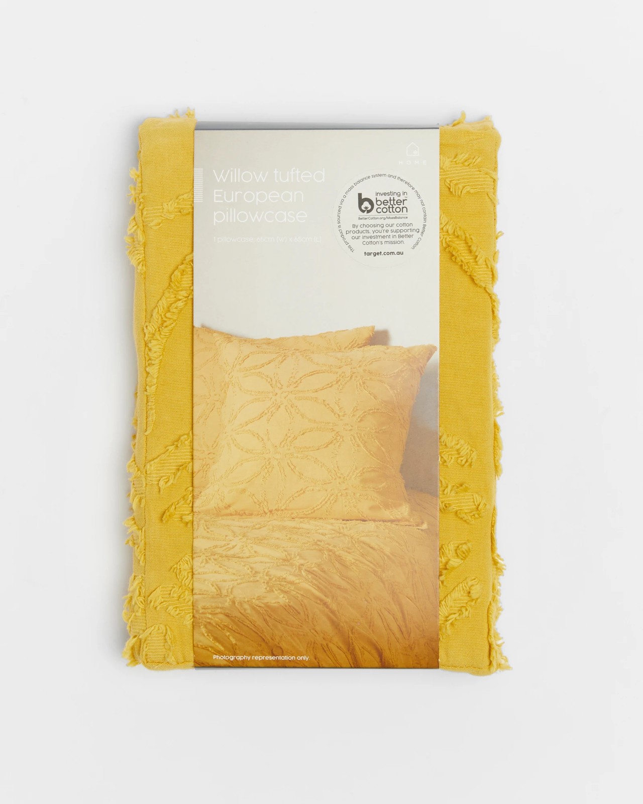 Yellow best sale european pillowcases