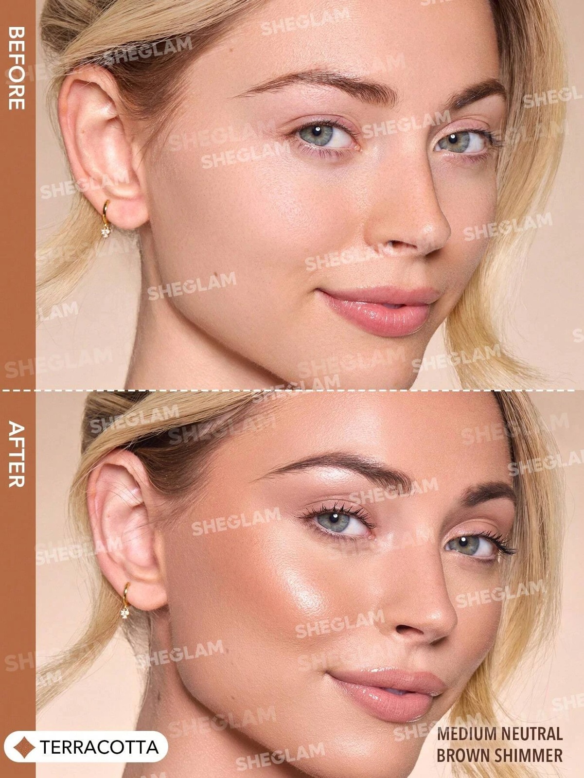 SHEGLAM Sun Beam Matte Liquid Bronzer - Terracotta 3 of 6