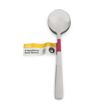 2 Pack Silver Hammered Salad Servers - Anko