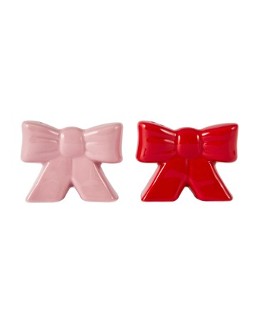 Anko 2 Pack Bow Salt and Pepper Shakers