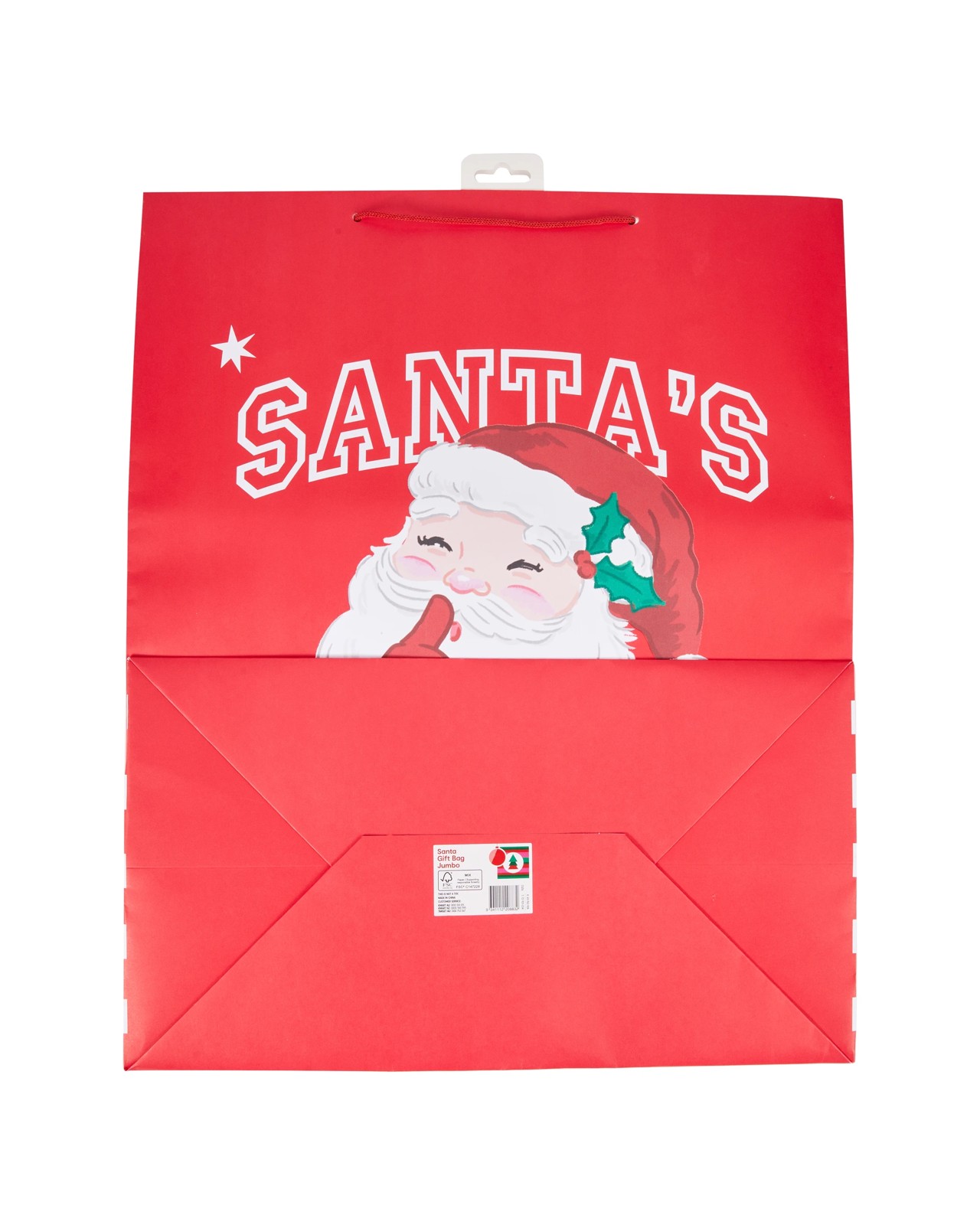 Anko Santa Gift Bag - Jumbo 5 of 5