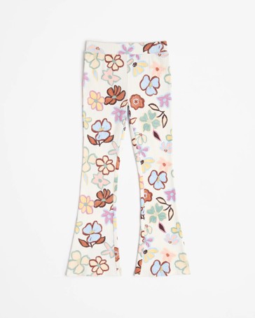 Australian Cotton Rib Flare Leggings
